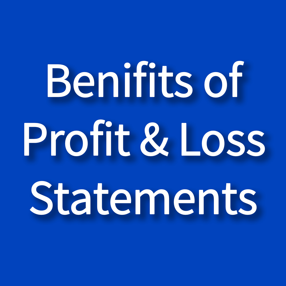 Benifits of Profit & Loss Statments - Zybra Accounting Software & App